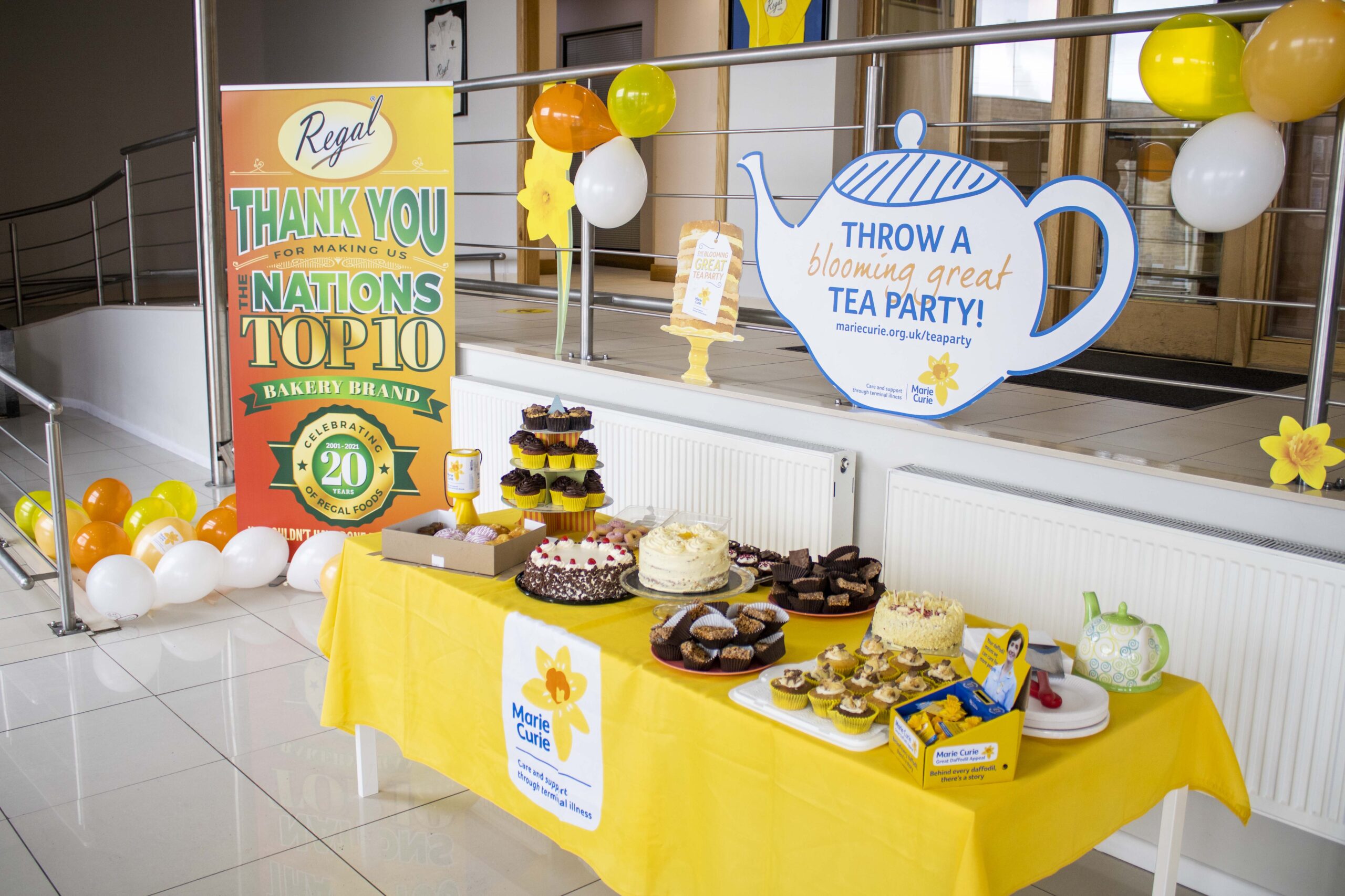 Tea Party Raises £1,000