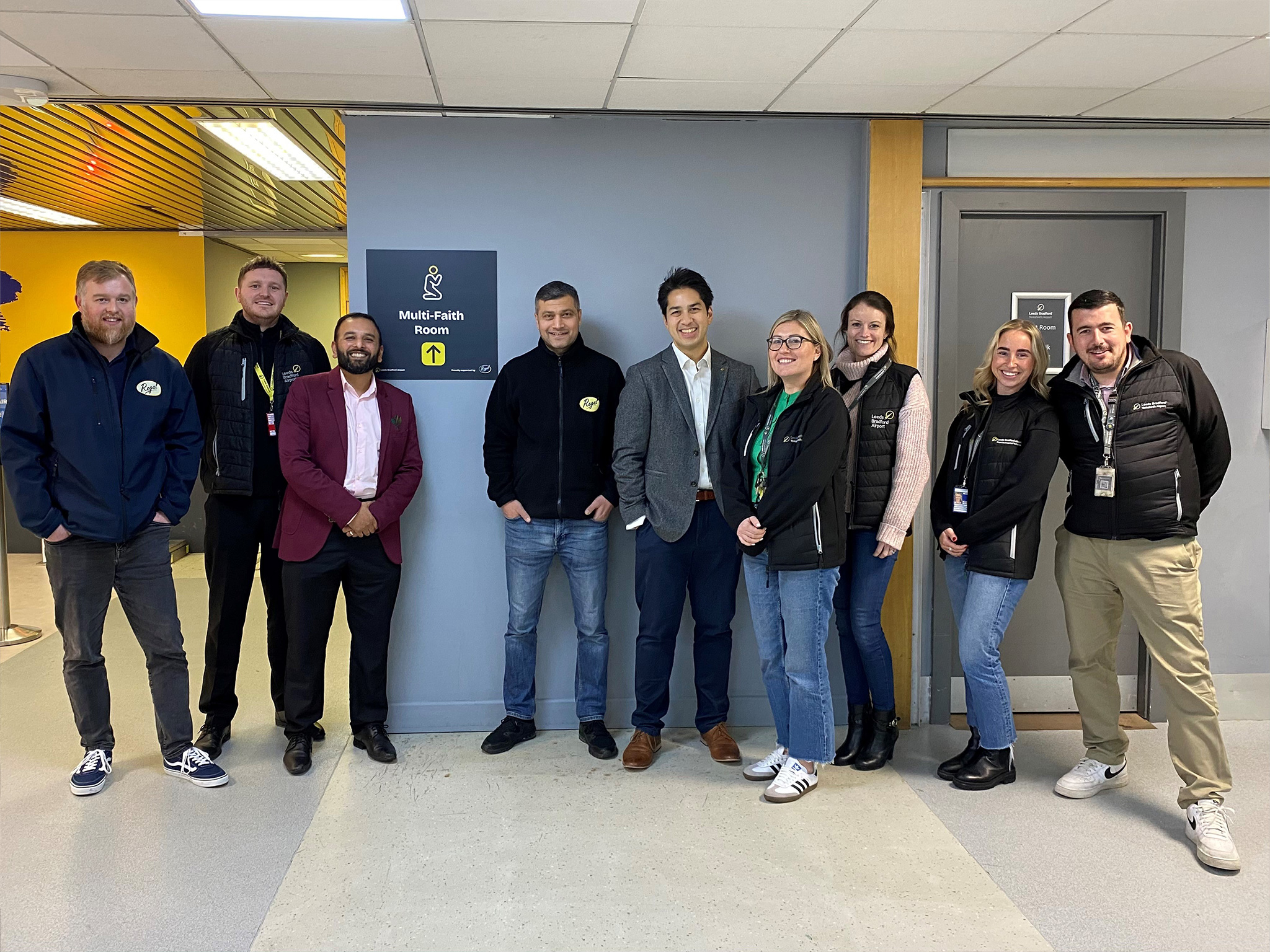 Regal Food Products Group has officially opened a new multi-faith room at Leeds Bradford Airport, reinforcing its ongoing commitment to creating inclusive and welcoming spaces within community and public environments.